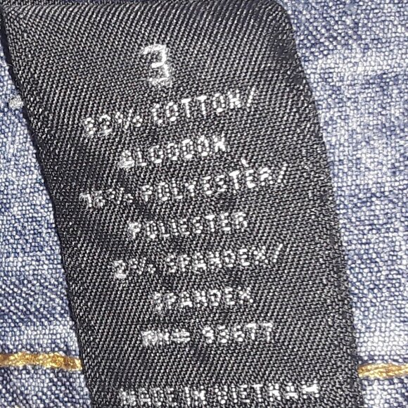 City Streets Dark Blue Ladies Size 3 Jeggings - Picture 6 of 7